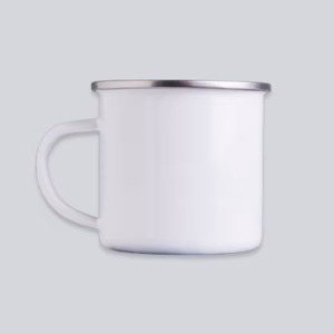 White Enamel Mugs