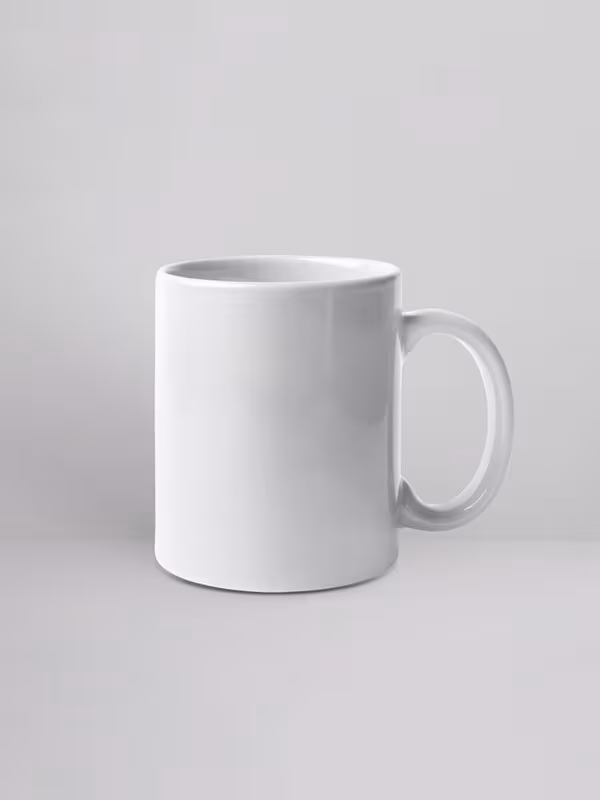 White Coffee Mug