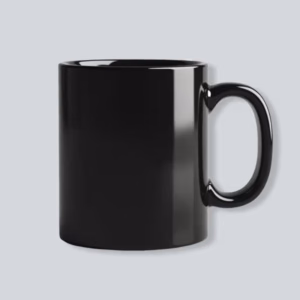 Black Coffee Mug