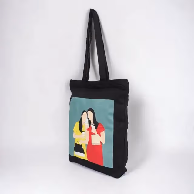 Unisex Tote Bag Zipper - Image 7